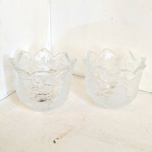 Mikasa Christmas Votive Holder Set